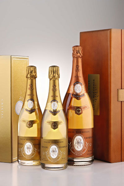 Louis-Roederer-Cristal-1990-&-Cristal-Rose-1996